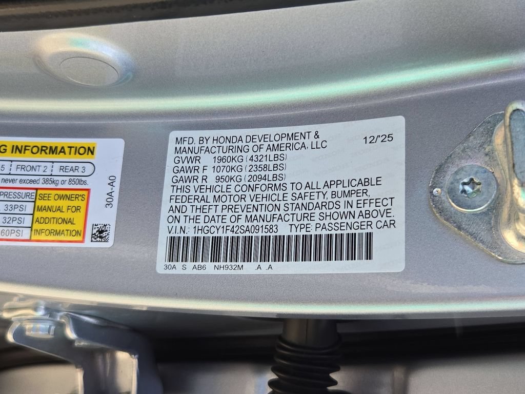 Used 2025 Honda Accord SE image 28
