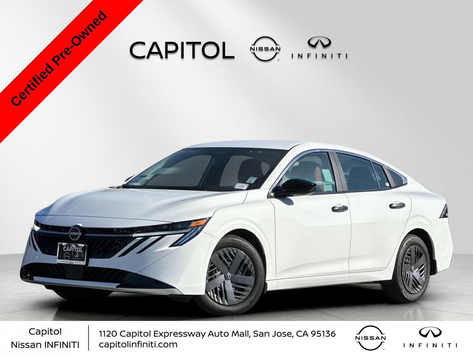 Certified 2026 Nissan Sentra S w/ S Cold Weather Package FWD image 1