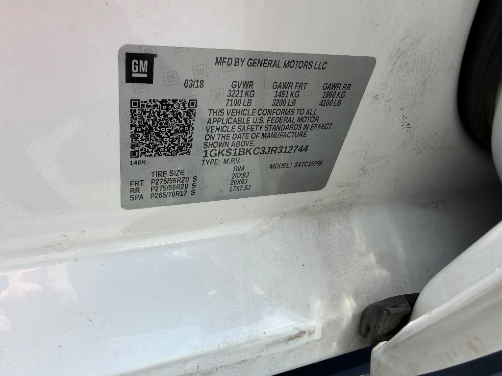 Used 2018 GMC Yukon SLT w/ Open Road Package RWD image 41