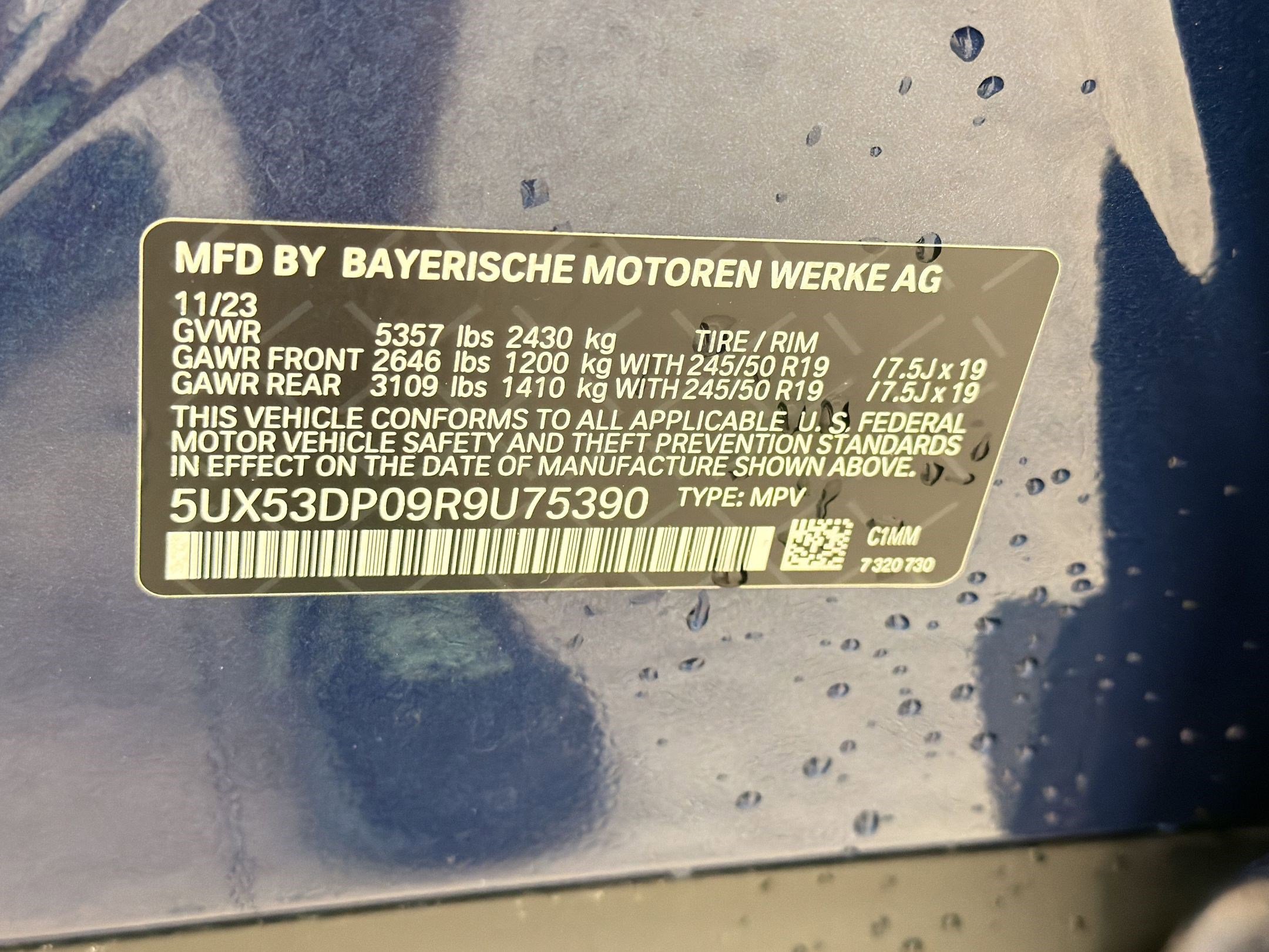 Certified 2024 BMW X3 xDrive30i w/ Convenience Package AWD/4WD image 20