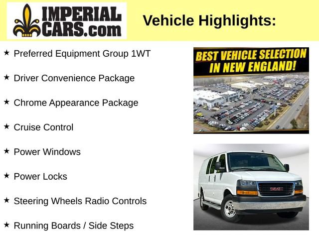 Used 2023 GMC Savana 2500 w/ Driver Convenience Package RWD image 8