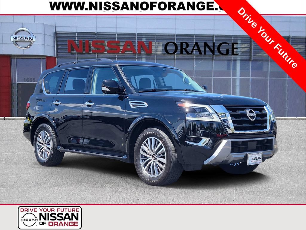 Used 2023 Nissan Armada SL w/ Captain's Chairs Package AWD/4WD image 1
