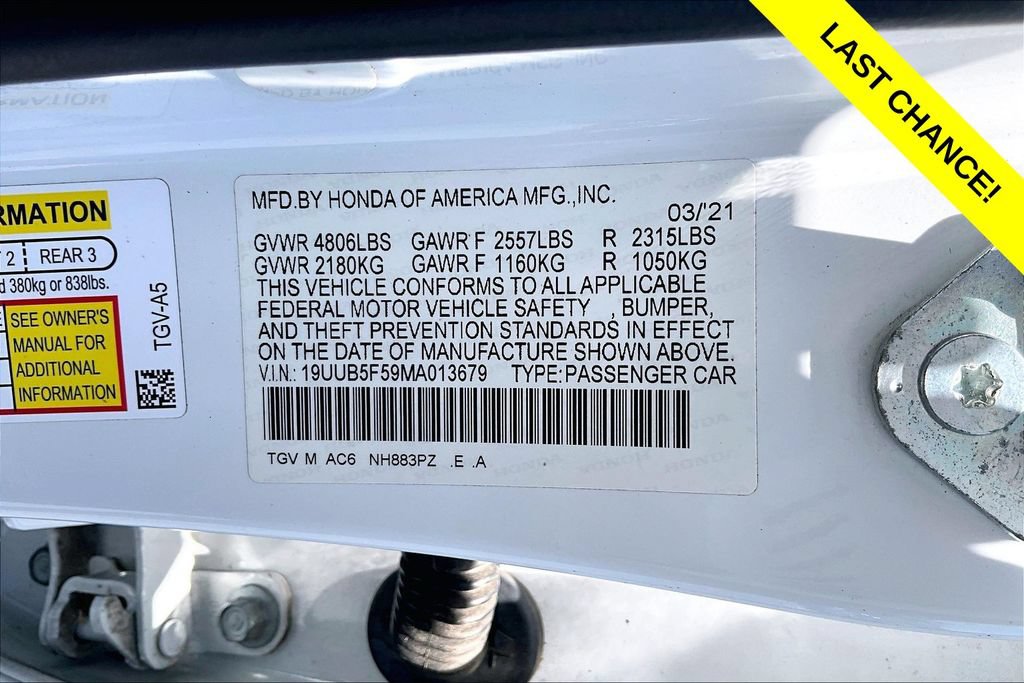 Used 2021 Acura TLX w/ A-SPEC Package FWD image 35
