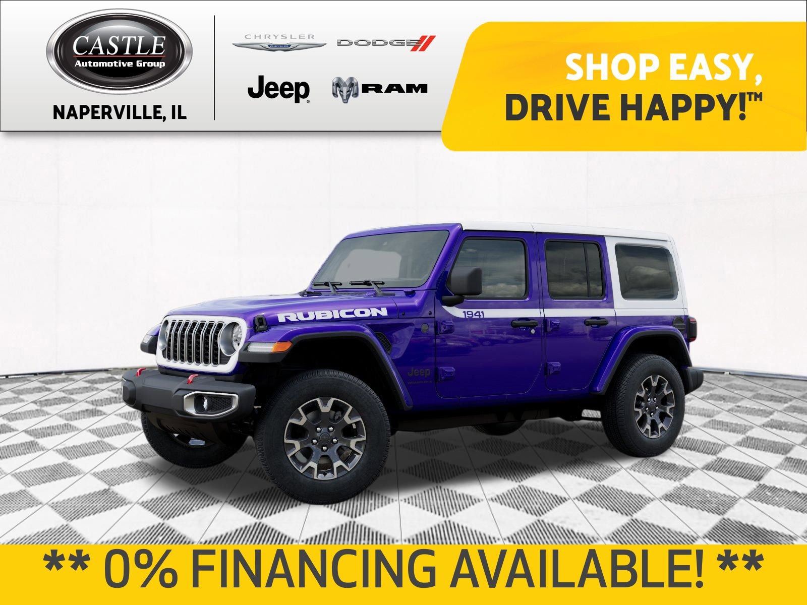 New 2026 Jeep Wrangler Sahara w/ Whitecap Package image 1