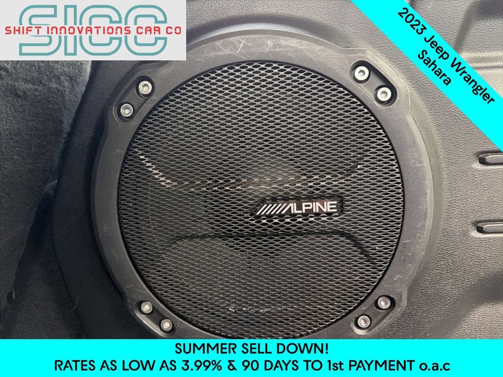 Used 2023 Jeep Wrangler Unlimited Sahara AWD/4WD image 24
