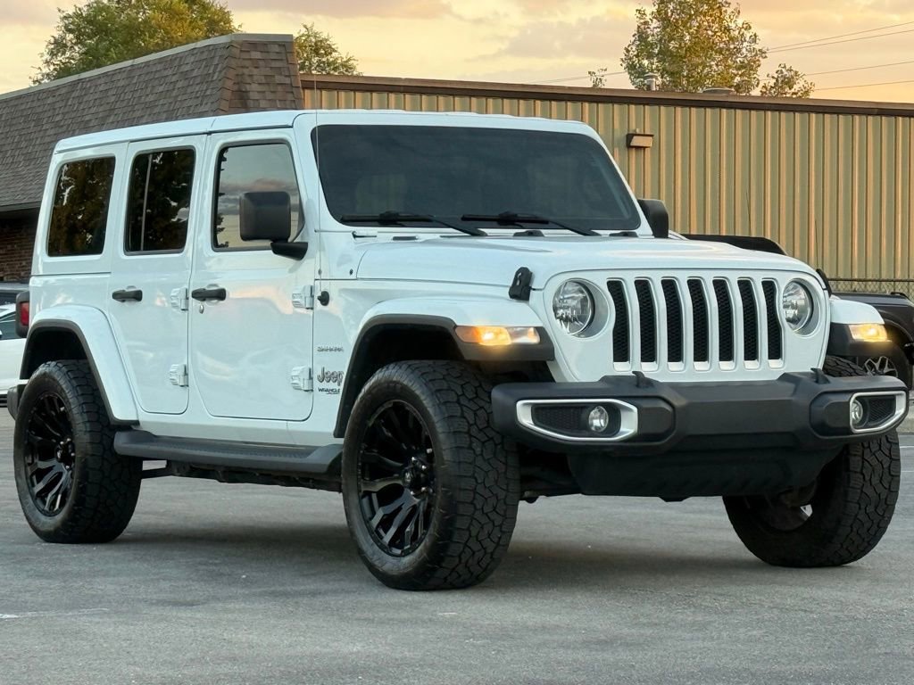 Used 2021 Jeep Wrangler Unlimited Sahara w/ Uconnect 4C Nav & Sound Group image 8