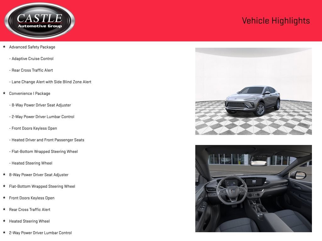 New 2026 Buick Envista Sport Touring w/ Convenience I Package FWD image 3