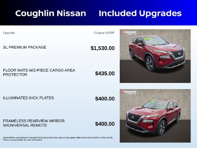 Certified 2023 Nissan Rogue SL w/ SL Premium Package AWD/4WD image 3