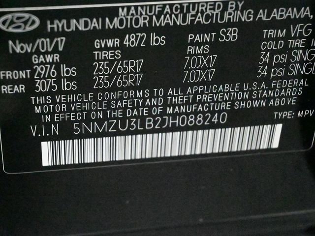 Used 2018 Hyundai Santa Fe Sport w/ 2.4L Tech Package 04 image 38