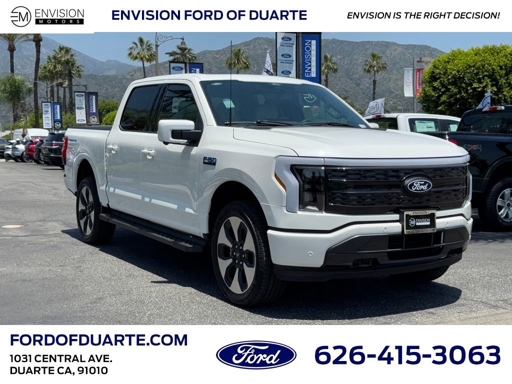 New 2025 Ford F150 Lightning Platinum