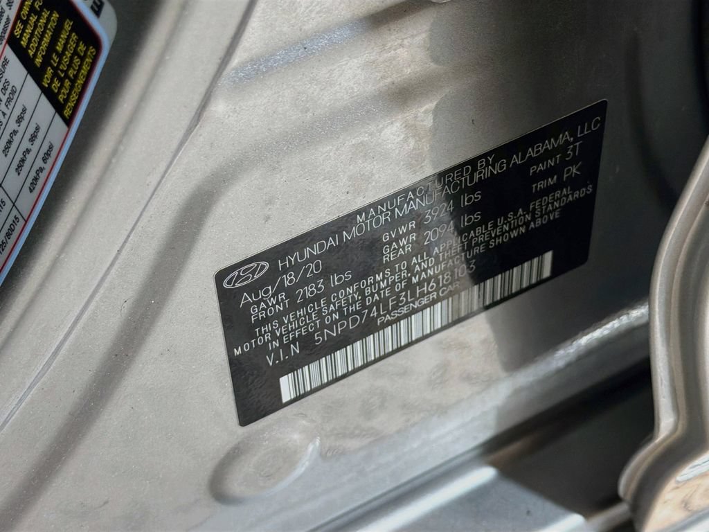 Used 2020 Hyundai Elantra SE FWD image 29