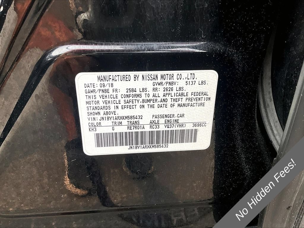 Used 2019 INFINITI Q70 Luxe AWD/4WD image 29