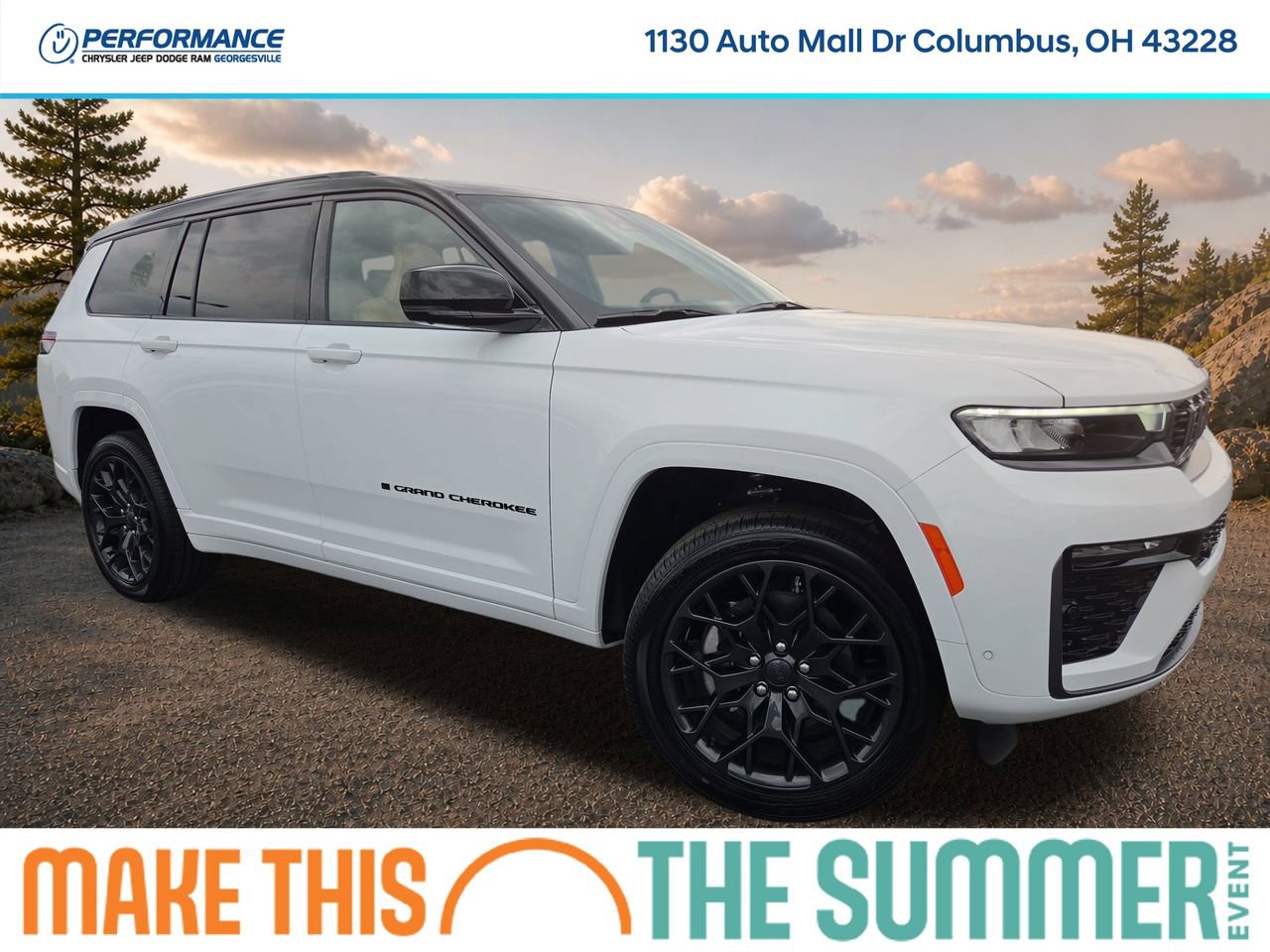New 2026 Jeep Grand Cherokee L Summit w/ Obsidian Package