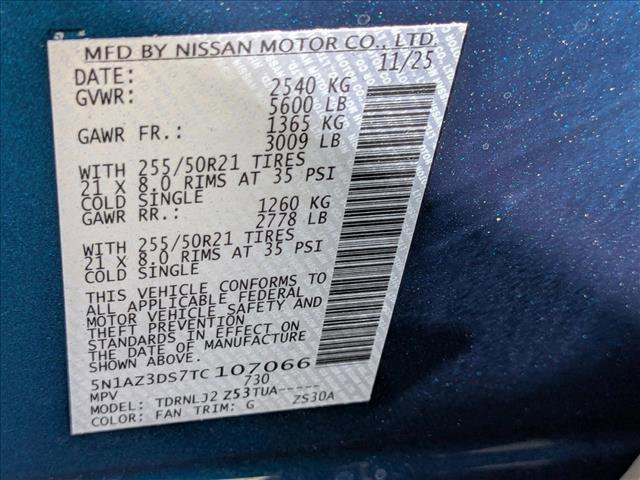 New 2026 Nissan Murano Platinum image 17