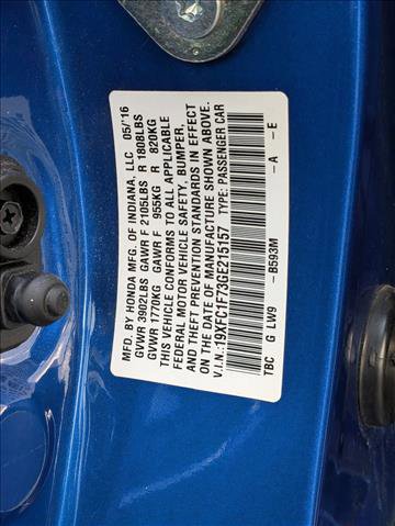 Used 2016 Honda Civic EX-L image 25