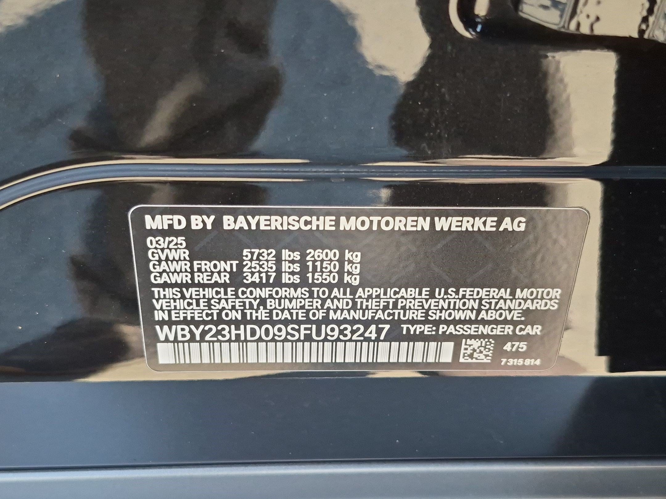 Used 2025 BMW i4 eDrive40 w/ Parking Assistance Package RWD image 69