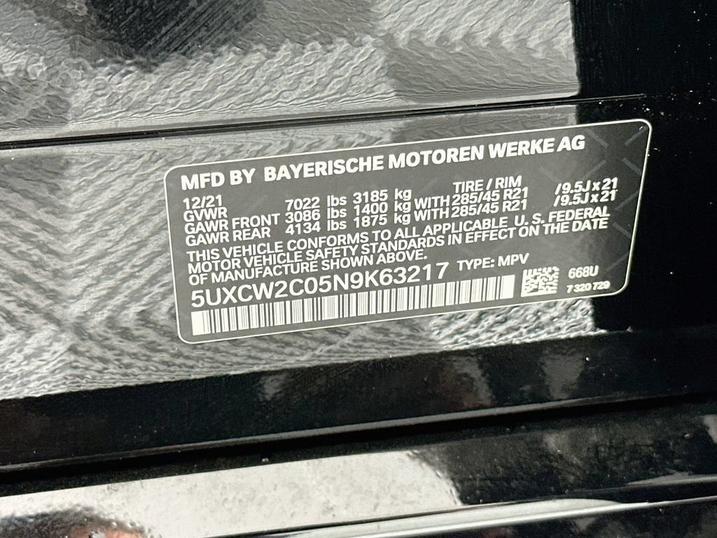 Used 2022 BMW X7 xDrive40i w/ Premium Package AWD/4WD image 36