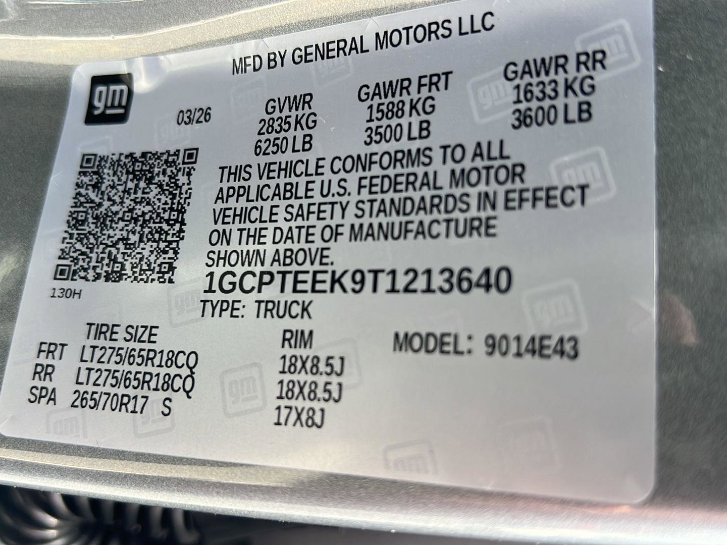 New 2026 Chevrolet Colorado Trail Boss AWD/4WD image 34