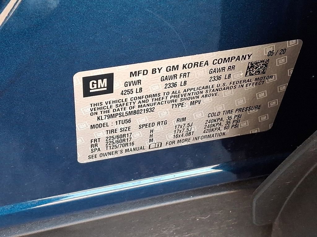 Used 2021 Chevrolet TrailBlazer LT w/ Convenience Package image 32