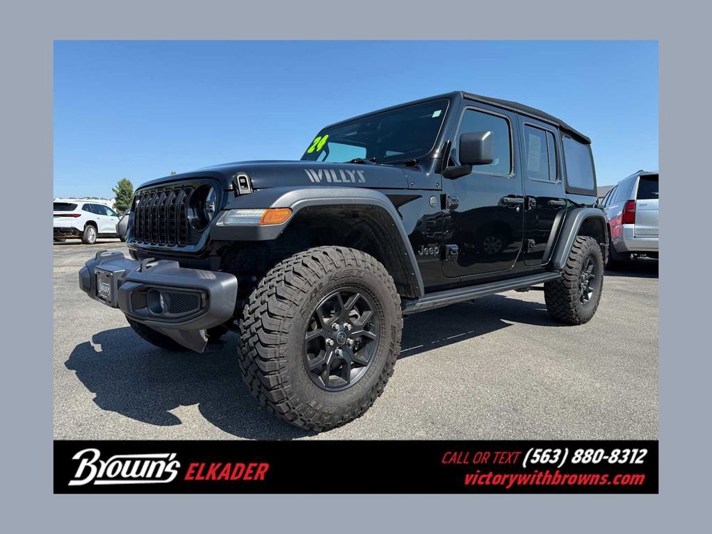 Used 2024 Jeep Wrangler Willys