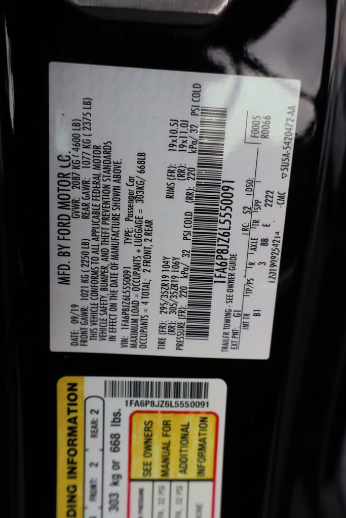 Used 2020 Ford Mustang Shelby GT350 w/ Technology Package image 36