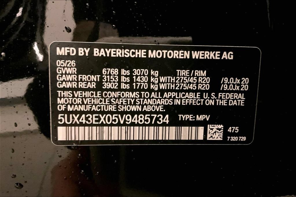 New 2027 BMW X6 M60i w/ Climate Comfort Package AWD/4WD image 10