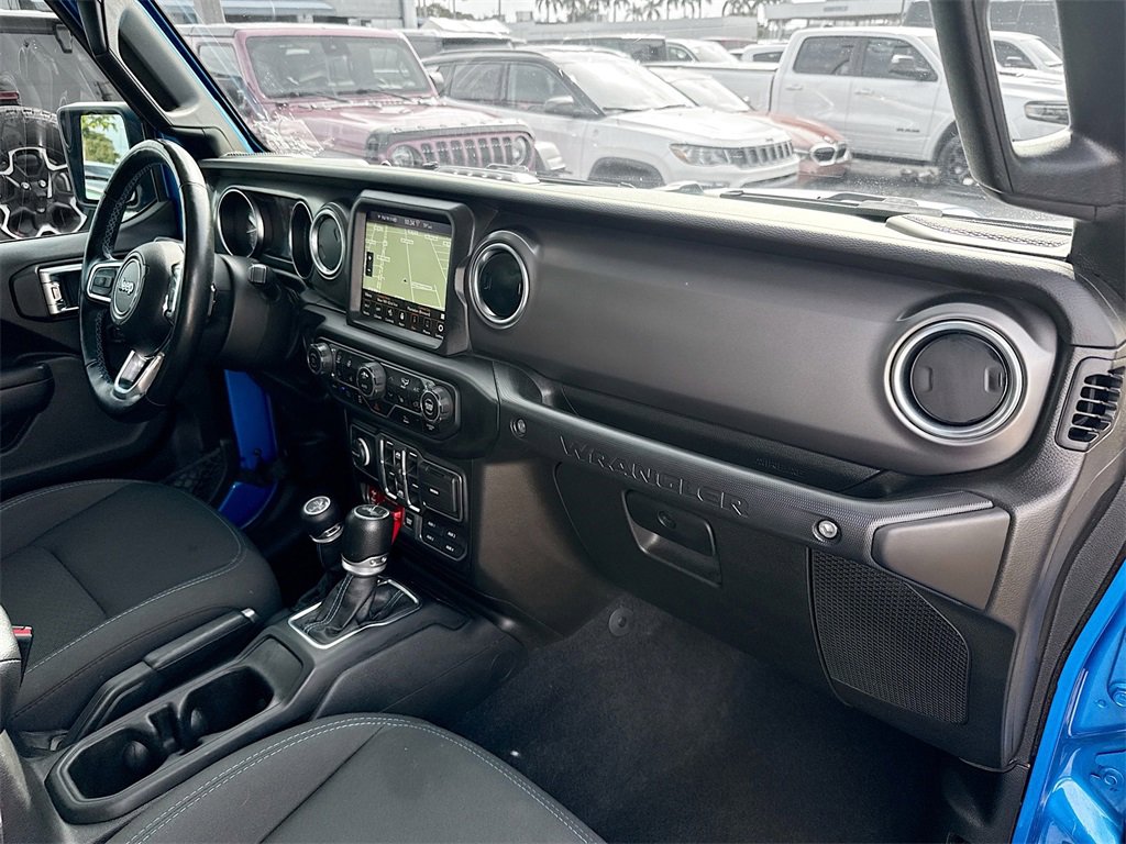 Used 2022 Jeep Wrangler Unlimited Rubicon 4xe w/ Cold Weather Group image 34