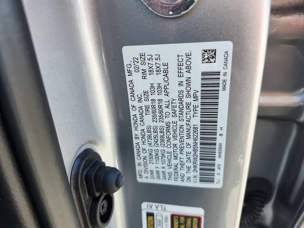 Certified 2022 Honda CR-V EX-L image 36