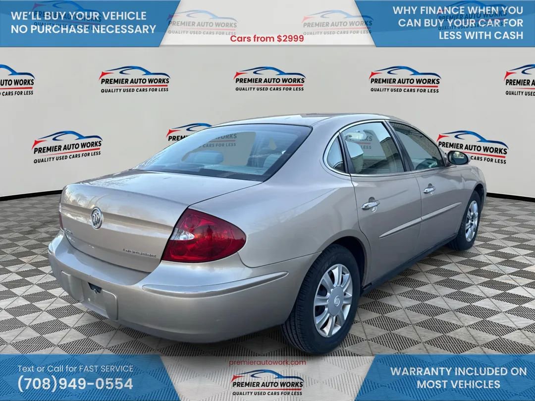 Used 2005 Buick LaCrosse CX w/ Silver Convenience Package image 4