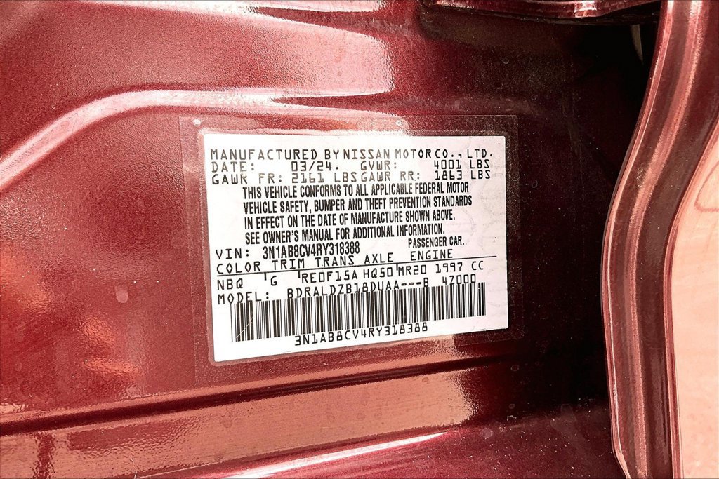 Used 2024 Nissan Sentra SV w/ All-Weather Package FWD image 18