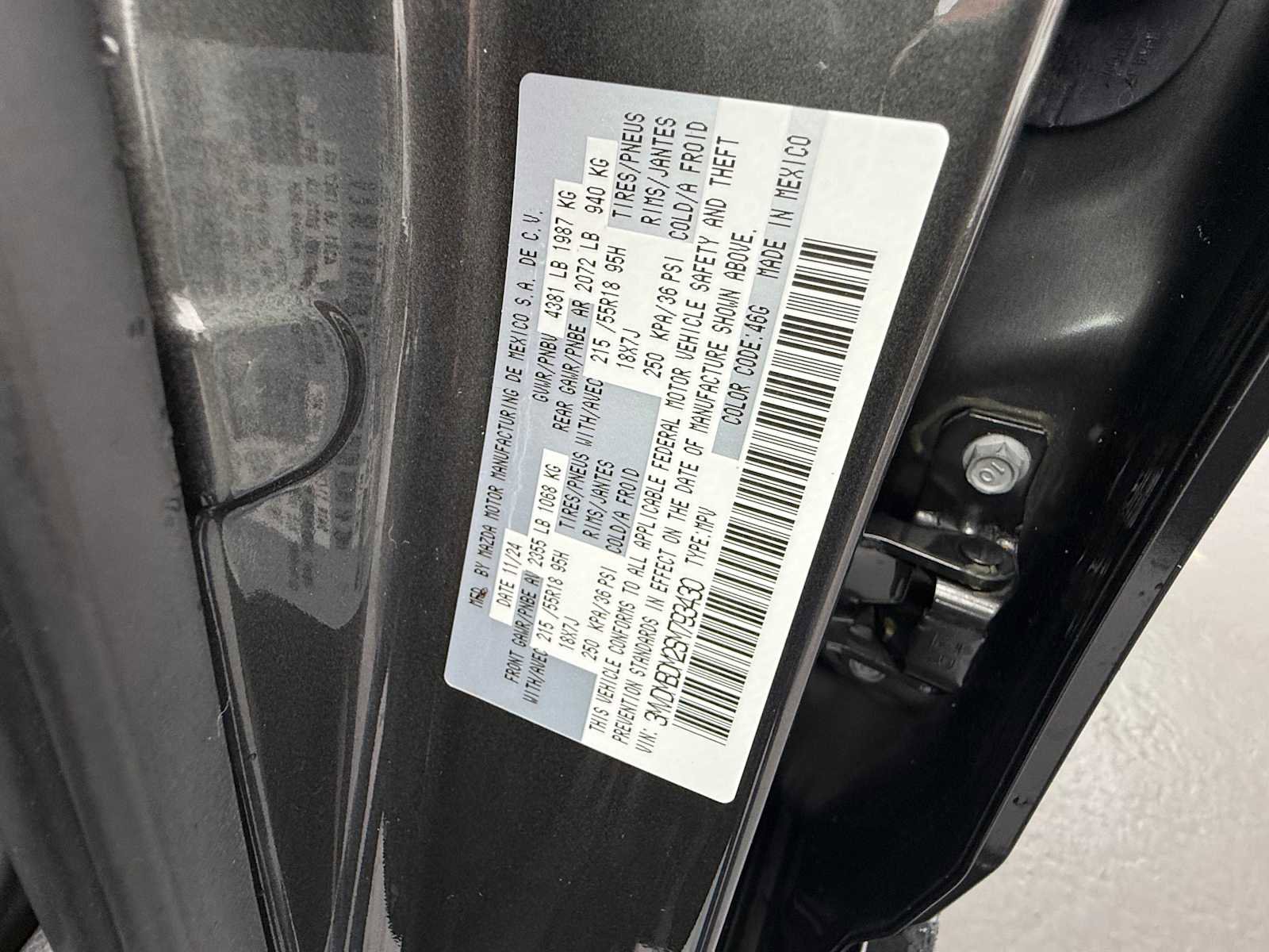 Certified 2025 MAZDA CX-30 AWD 2.5 S w/ Premium Package image 35