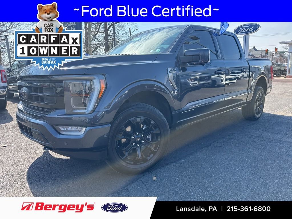 Certified 2022 Ford F150 Platinum w/ Equipment Group 701A High image 1