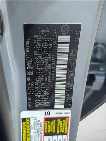 Used 2026 Toyota Camry LE w/ Convenience Package FWD image 27