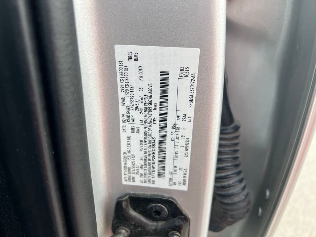 Used 2019 Ford F150 XL w/ Equipment Group 101A Mid AWD/4WD image 15