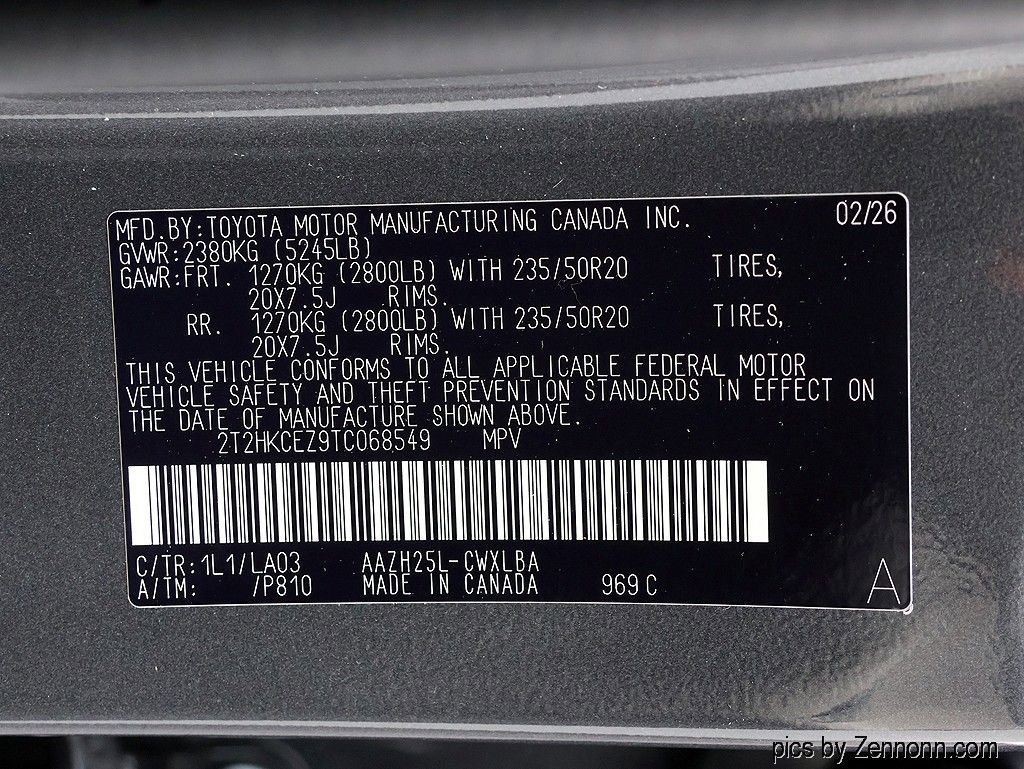 New 2026 Lexus NX 350 AWD w/ Accessory Package (2T) image 29