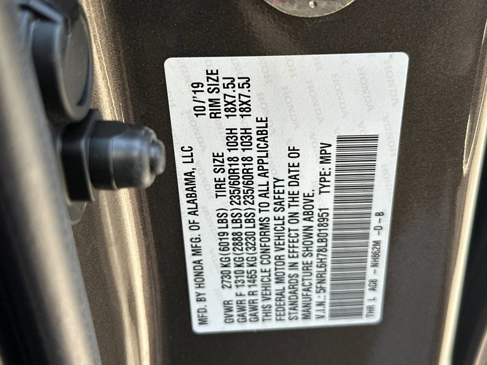 Used 2020 Honda Odyssey EX-L image 38