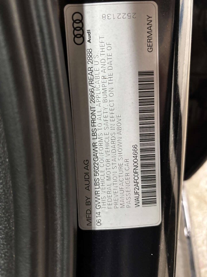 Used 2015 Audi S6 AWD/4WD image 44