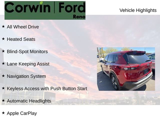 Used 2021 Nissan Rogue SL AWD/4WD image 8