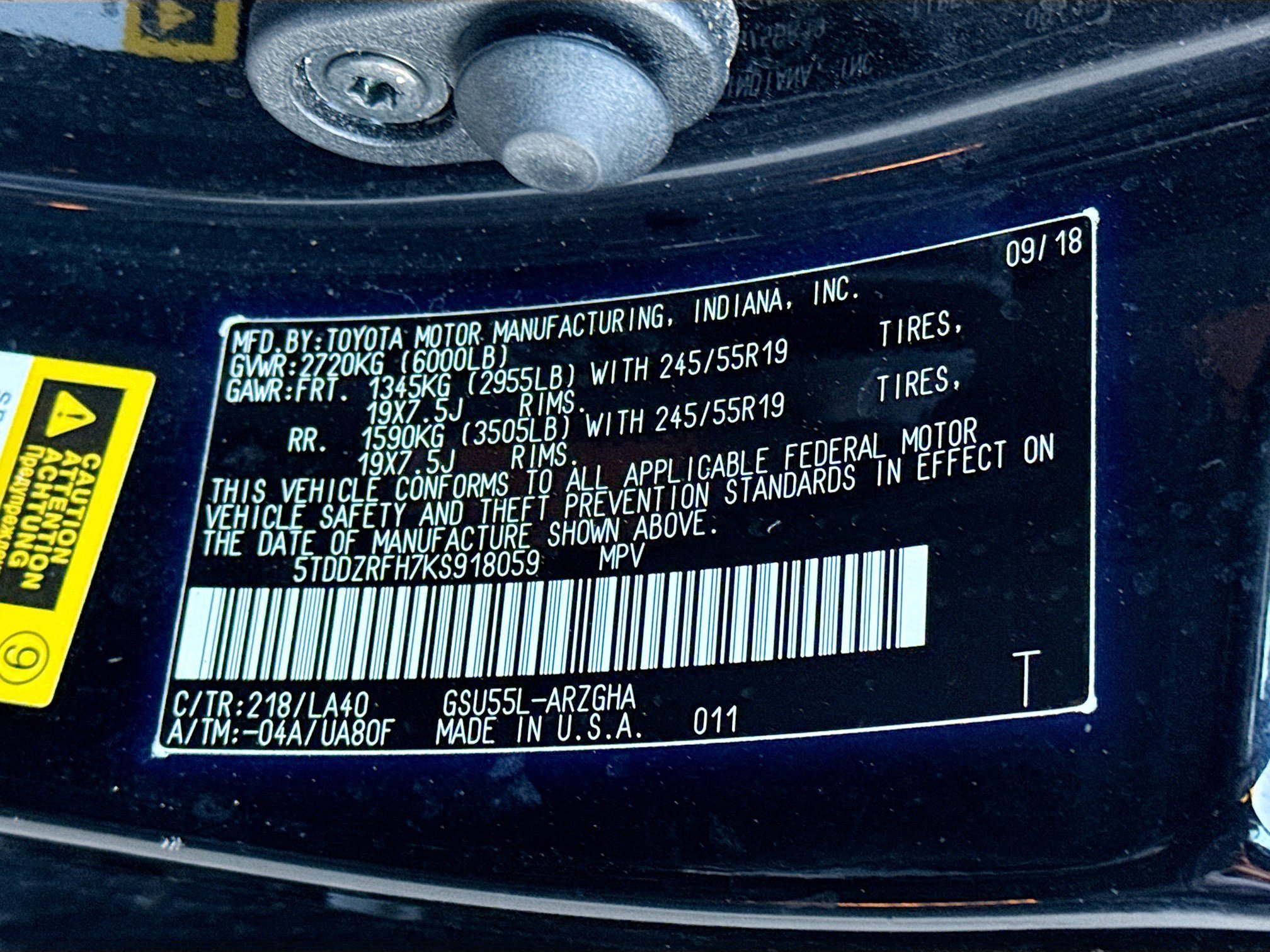 Used 2019 Toyota Highlander Limited image 45