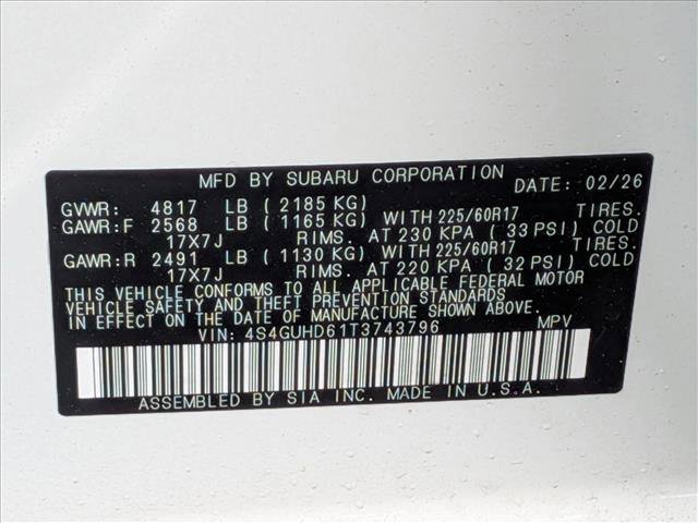 New 2026 Subaru Crosstrek 2.0i Premium image 17