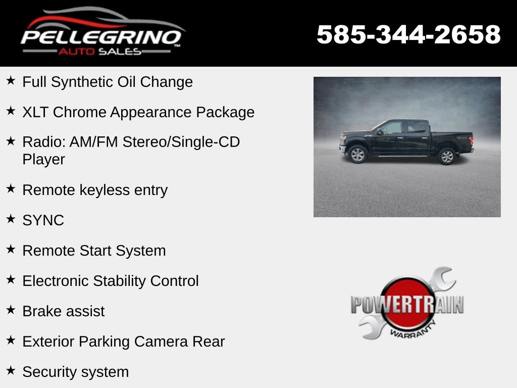 Used 2018 Ford F150 XLT w/ Equipment Group 302A Luxury image 4