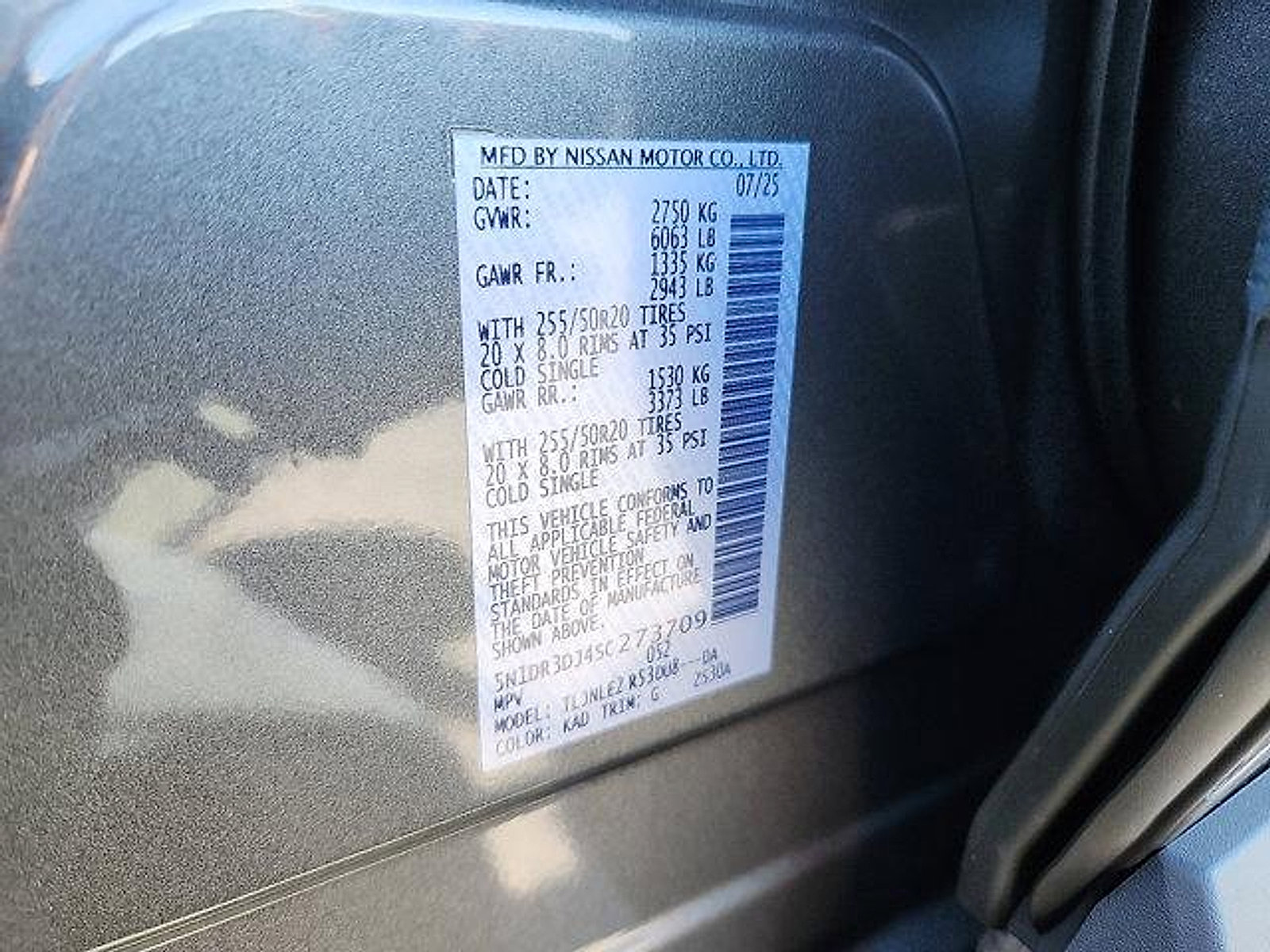 New 2025 Nissan Pathfinder Platinum w/ Black Appearance Package image 12