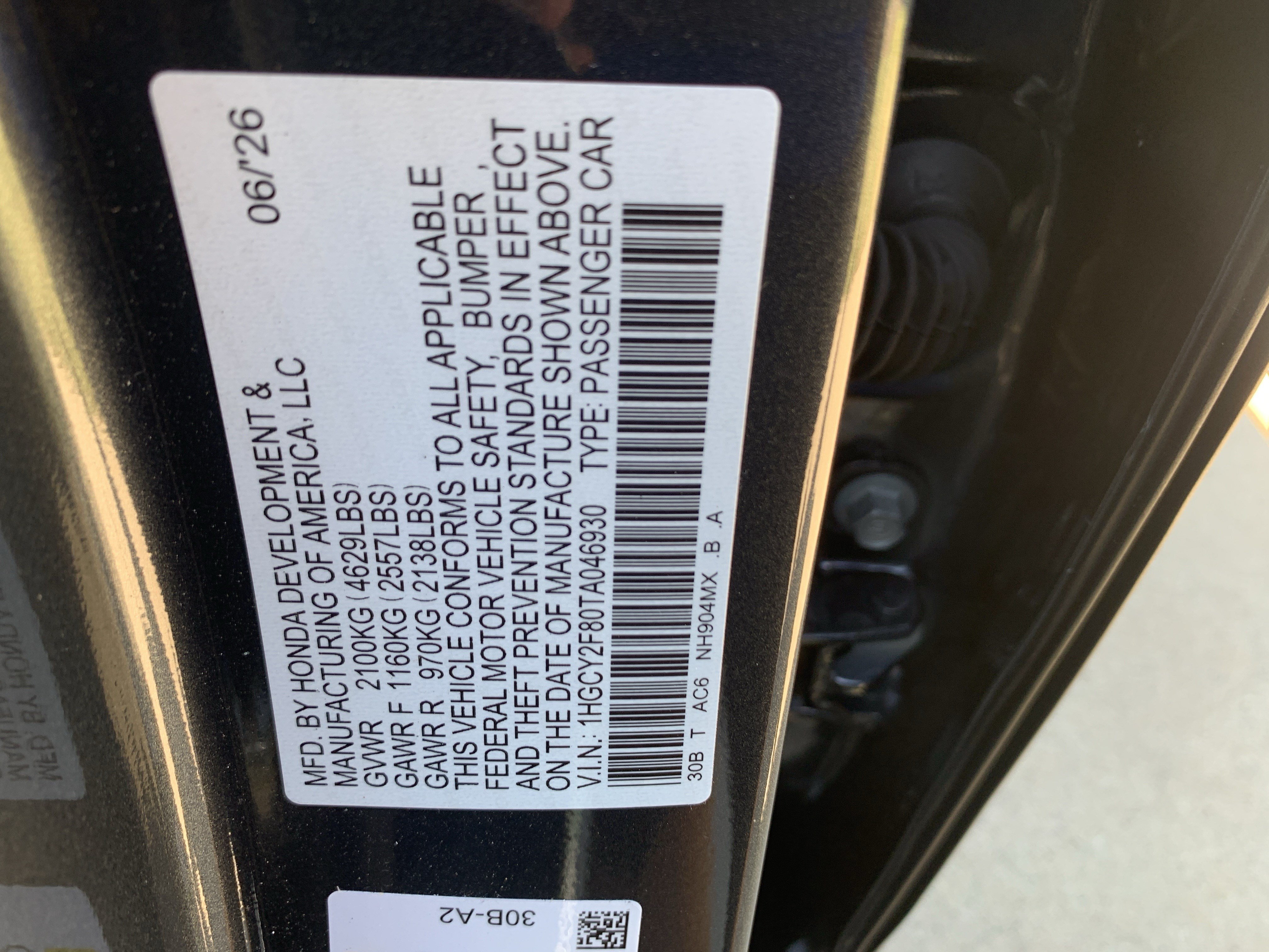 Used 2026 Honda Accord Touring image 36