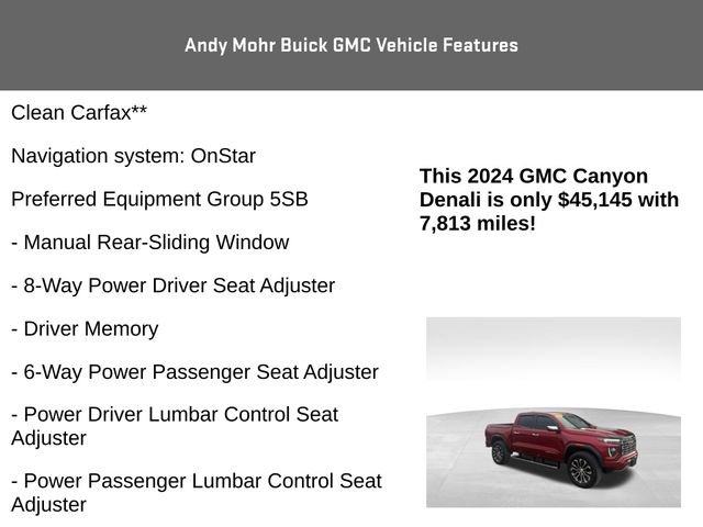 Used 2024 GMC Canyon Denali image 4