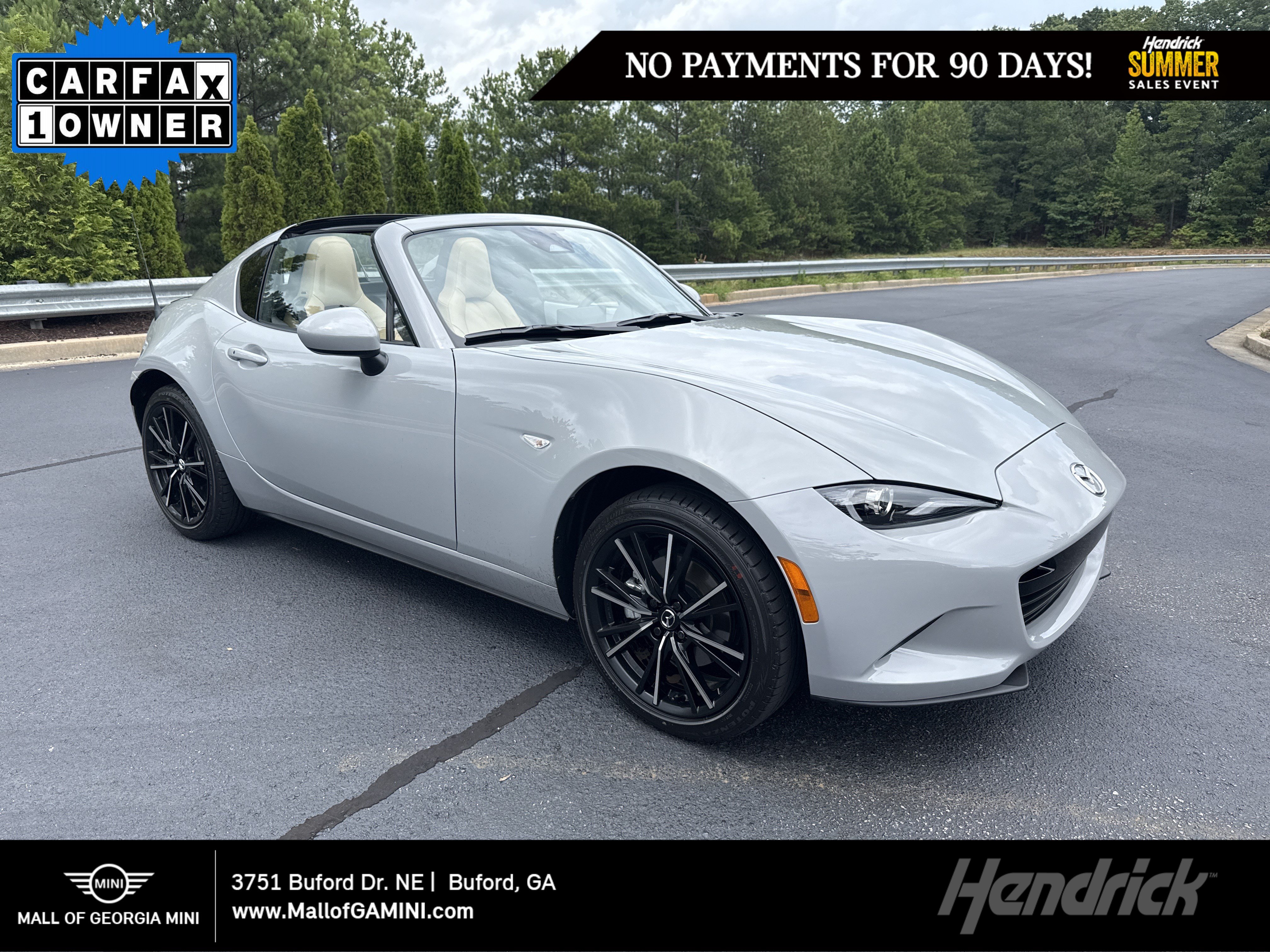 Used 2026 MAZDA MX-5 Miata RF Grand Touring RWD image 1