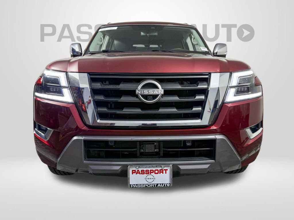 Certified 2021 Nissan Armada Platinum w/ Captain's Chairs Package image 3
