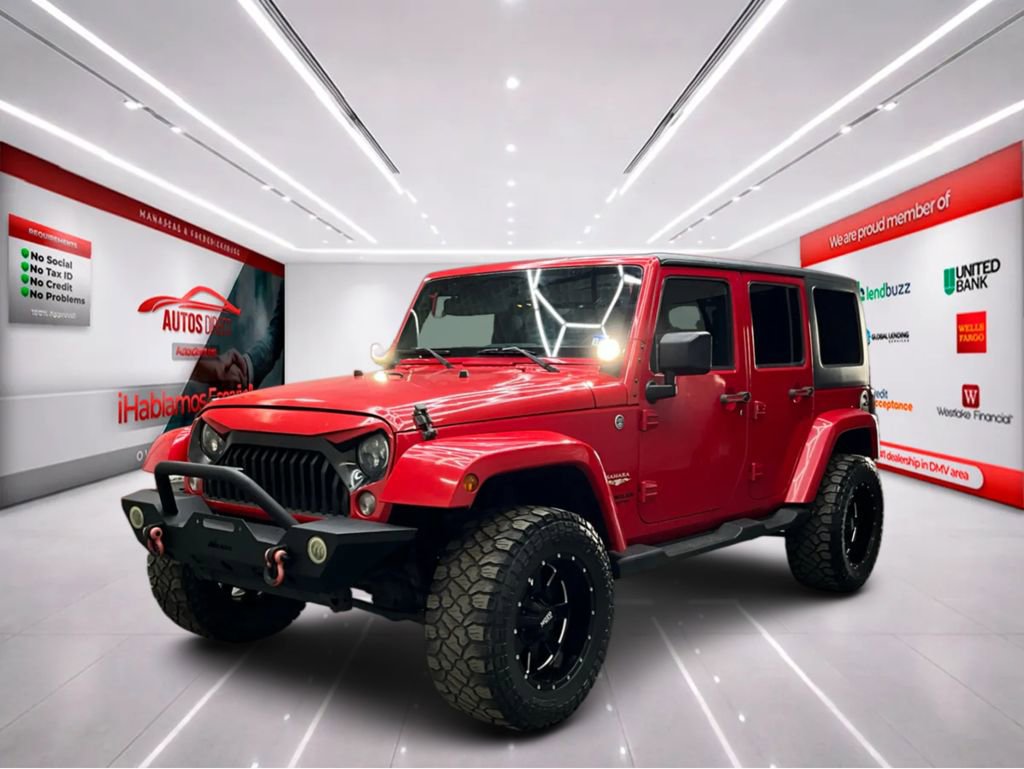 Used 2015 Jeep Wrangler Unlimited Sahara image 3