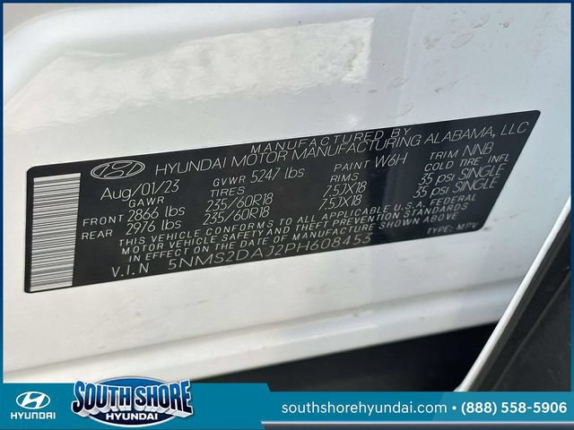 Certified 2023 Hyundai Santa Fe SEL AWD/4WD image 22