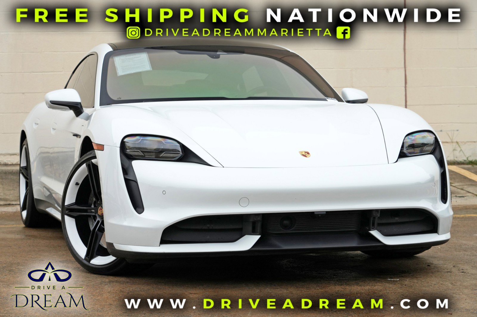 Used 2020 Porsche Taycan Turbo w/ Premium Package AWD/4WD image 2