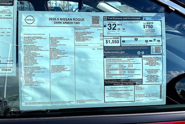 New 2026 Nissan Rogue SV image 14